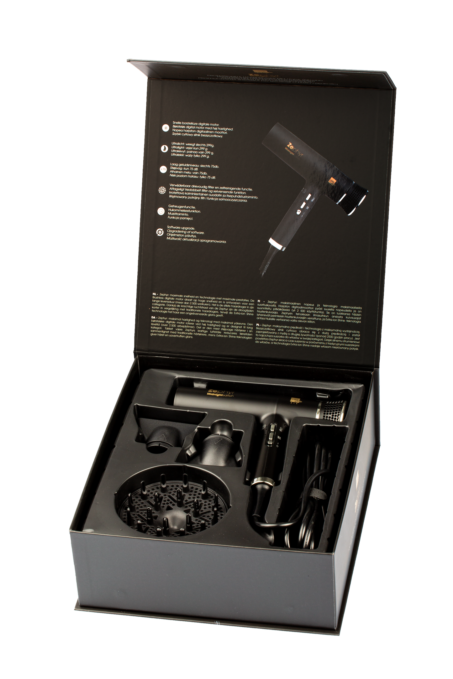 Labor Zephyr Midnight Edition Hair Dryer