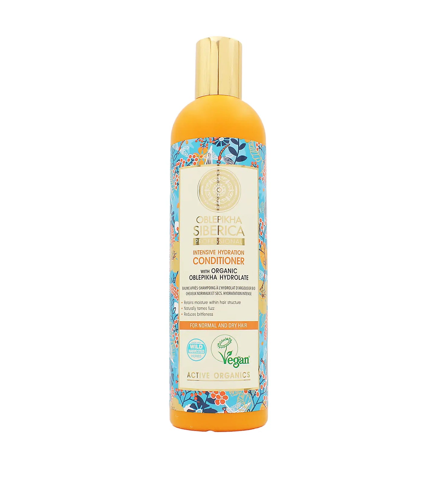 Natura Siberica Oblepikha Siberica Intensive Hydration Conditioner sea buckthorn conditioner for normal and dry hair 400 ml