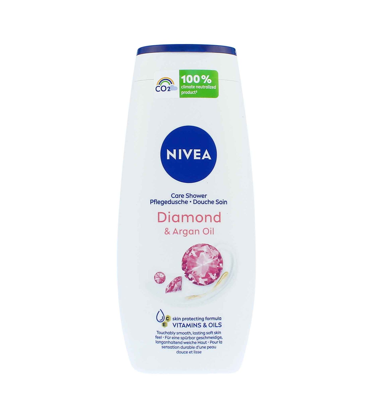 Nivea Diamond & Argan Oil pečující sprchový gel 250 ml