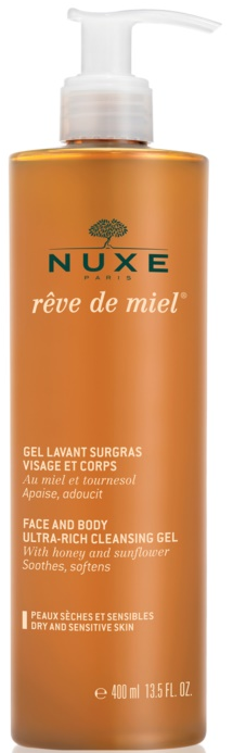 Nuxe Reve de Miel Face & Body Ultra-Rich Cleansing Shower Gel 400ml