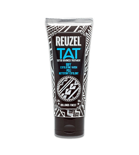 REUZEL TAT Buff Exfoliating Wash jemný čistící prostředek na tetování 100 ml